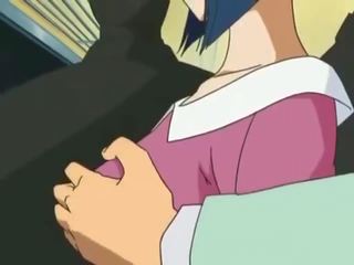 Unglaublich puppe war geschraubt im öffentlich im anime